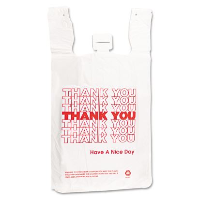 Barnes Paper Company Plastic Thank-You T-Sack1