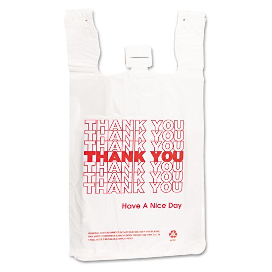 Barnes Paper Company Plastic Thank-You T-Sack1