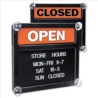 Headline® Sign Double-Sided Open/Closed Sign1