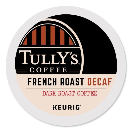 Tully's Coffee® French Roast Decaf Coffee K-Cups®1