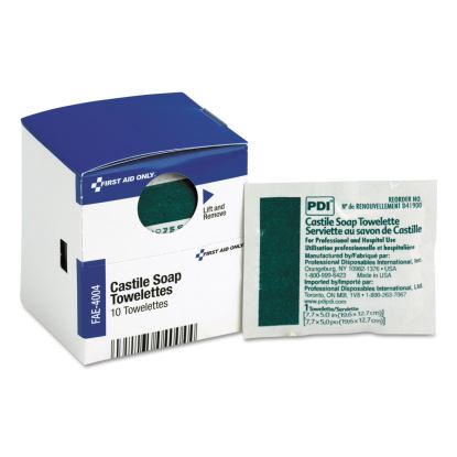 First Aid Only™ Castile Soap Towelettes1