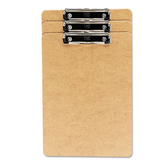 Universal® Hardboard Clipboard with Low-Profile Clip1