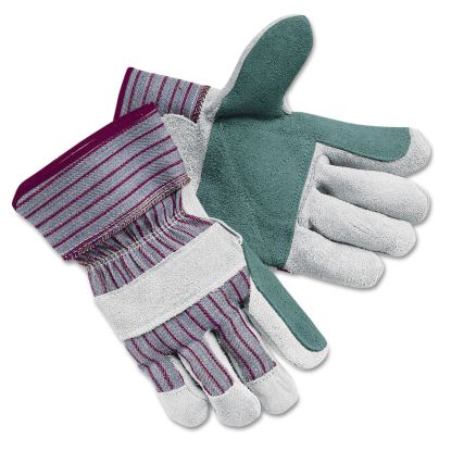 MCR™ Safety Men's Economy Leather Palm Gloves1