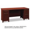 Bush® Enterprise Collection Double Pedestal Desk6