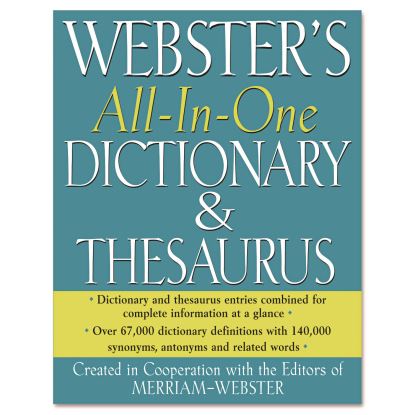 Merriam Webster® Dictionary and Thesaurus1