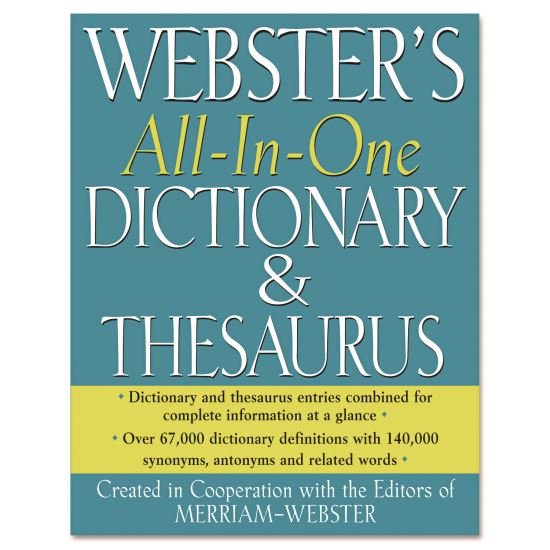 Merriam Webster® Dictionary and Thesaurus1