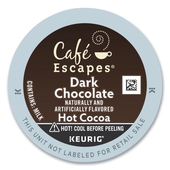 Café Escapes® Dark Chocolate Hot Cocoa K-Cups®1