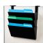 deflecto® DocuPocket® Stackable Three-Pocket Partition Wall File1