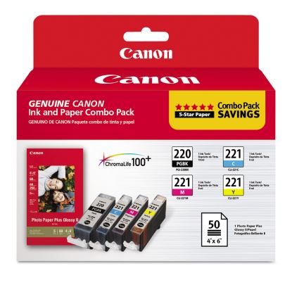 Canon® 2945B011 Inks & Paper Pack1