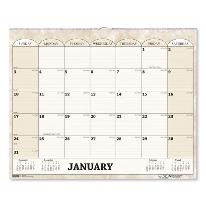 House of Doolittle™ 100% Recycled Monthly Horizontal Wall Calendar1