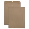 Quality Park™ 100% Recycled Brown Kraft Clasp Envelope1