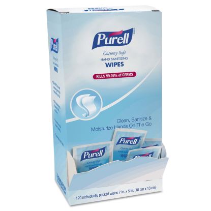 PURELL® Cottony Soft Individually Wrapped Sanitizing Hand Wipes1