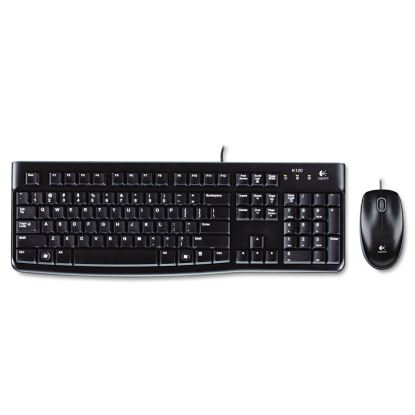 Logitech® MK120 Wired Keyboard + Mouse Combo1