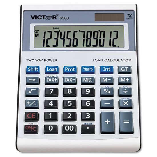 Victor® 6500 Executive Desktop Loan Calculator1