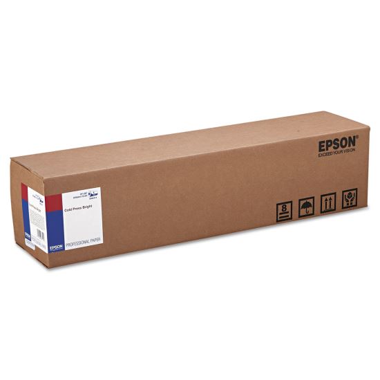 Epson® Cold Press Bright Fine Art Paper Roll1