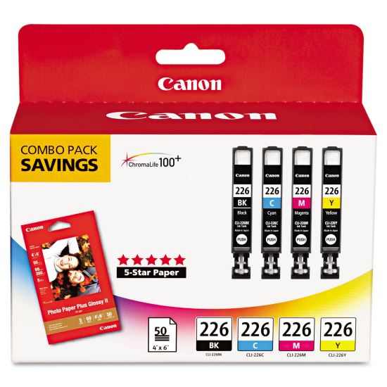 Canon® 4546B007AA Ink & Paper Combination1
