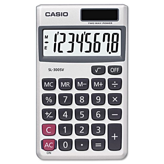 Casio® SL-300SVBE Handheld Calculator1