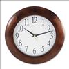 Universal® Round Wood Wall Clock1