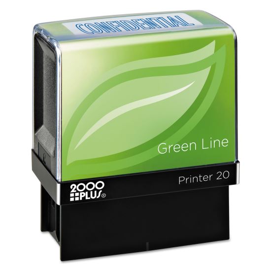 COSCO 2000PLUS® Green Line Self-Inking Message Stamp1