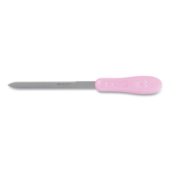 Westcott® Pink Ribbon Stainless Steel Letter Opener1