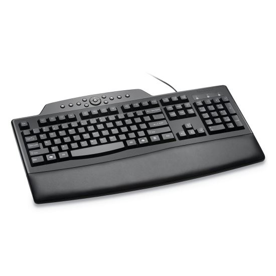 Kensington® Pro Fit® Comfort Wired Keyboard with Internet Keys1