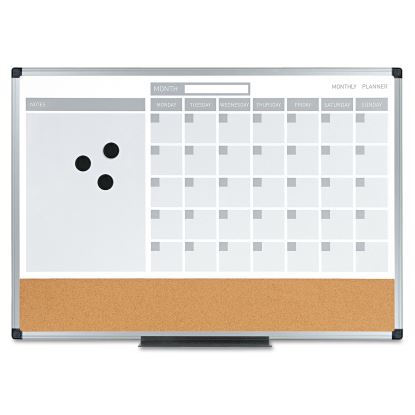 MasterVision® 3-in-1 Planner Board1