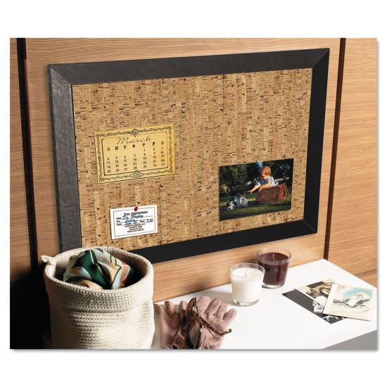 MasterVision® Natural Cork Bulletin Board1