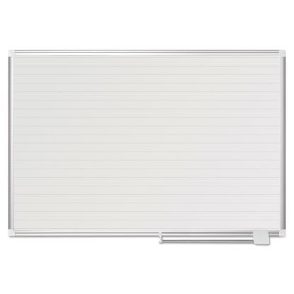 MasterVision® Ruled Magnetic Steel Dry Erase Planning Board1