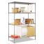 Alera® Black Anthracite Wire Shelving Kit1