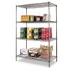 Alera® Black Anthracite Wire Shelving Kit2