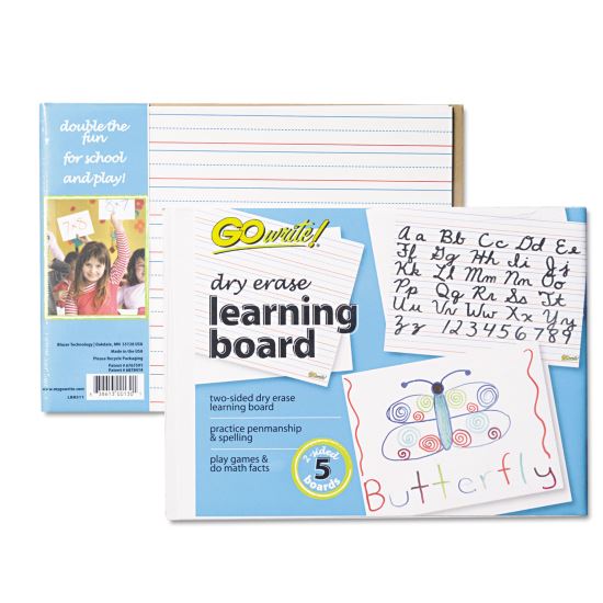 Pacon® GoWrite!® Dry Erase Learning Boards1