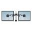Fellowes® Professional Series Depth Adjustable Dual Monitor Arm1