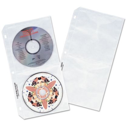 C-Line® Deluxe CD Ring Binder Storage Pages1