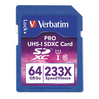 Verbatim® SDXC UHS-1 Memory Card1