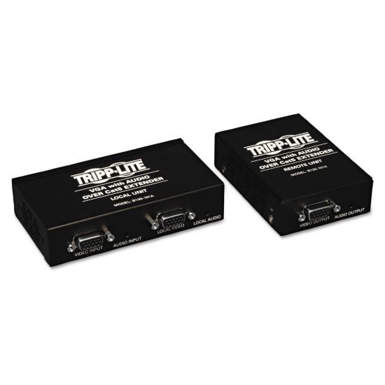 Tripp Lite VGA Plus Audio Over CAT5/CAT6 Extender Kit1