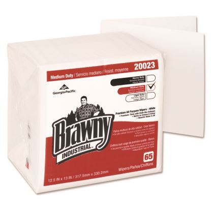 Brawny® Professional Medium Duty Premium DRC 1/4-Fold Wipes1