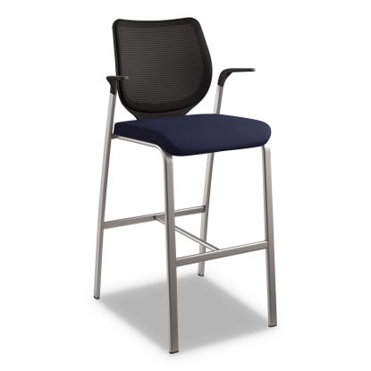 HON® Nucleus® Series Café-Height Stool with ilira®-Stretch M4 Back1