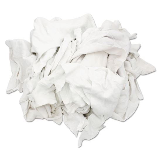 HOSPECO® New Bleached White T-Shirt Rags1