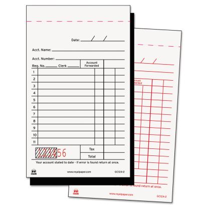 AmerCareRoyal® Sales Receipt Book1