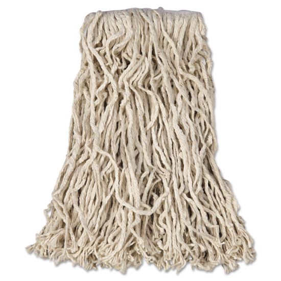 Rubbermaid® Commercial Non-Launderable Economy Cut-End Cotton Wet Mop Heads1