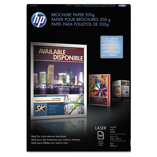 HP Laser Matte Brochure Paper1