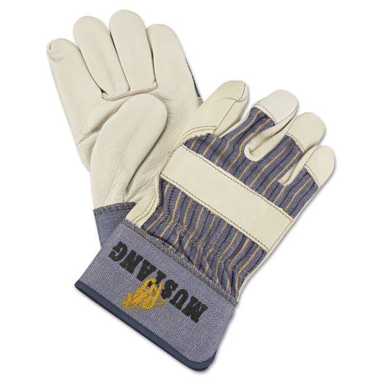 MCR™ Safety Mustang Leather Palm Gloves1