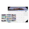 House of Doolittle™ Earthscapes™ 100% Recycled Coastlines Monthly Desk Pad Calendar2