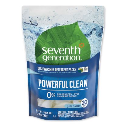 Seventh Generation® Natural Automatic Dishwasher Detergent Packs1