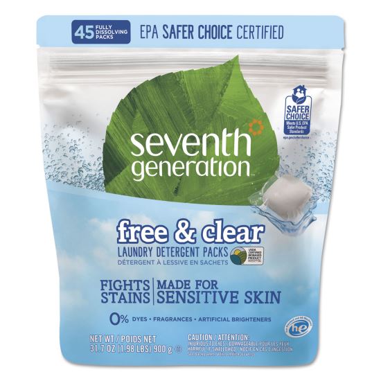 Seventh Generation® Natural Laundry Detergent Packs1