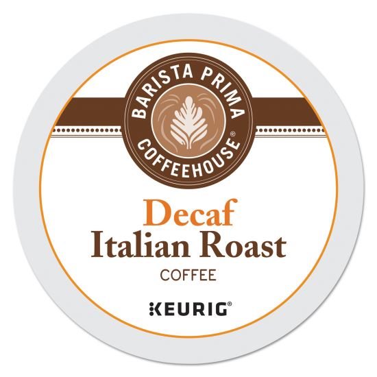 Barista Prima Coffeehouse® Decaf Italian Roast Coffee K-Cups®1