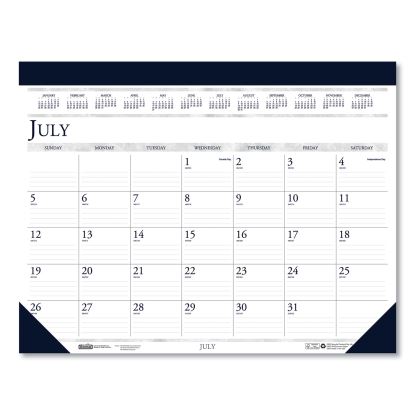 House of Doolittle™ 100% Recycled Academic Desk Pad Calendar1