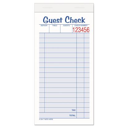 Adams® Guest Check Pad1