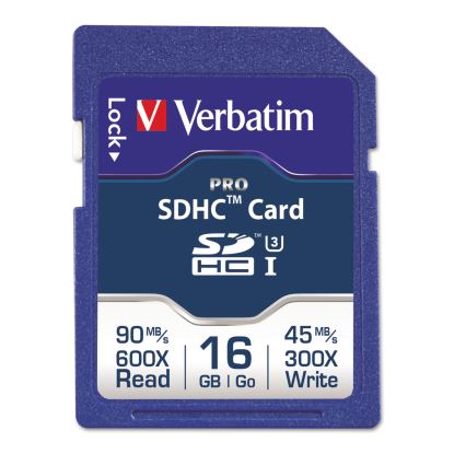 Verbatim® Pro 600X SDHC UHS-1 Memory Card1
