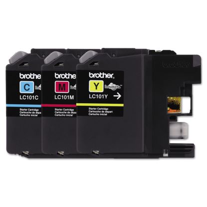 Brother LC101BK, LC101C, LC101M, LC101Y, LC1013PKS Ink1